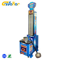 Jeu à pièces d'arcade marteau poinçon machines jeu d'arcade marteau frapper jeu boxe machine à vendre