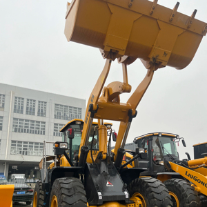 Carga nominal de 5 toneladas usada para cargadora de ruedas SDLG LG956L, cargadora frontal, motor Weichai, bomba hidráulica Eaton, caja de cambios, PLC incluido - Product Image 1