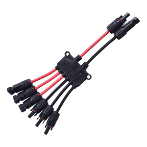 Connettore a Y <span class=keywords><strong>MC</strong></span> Four Y, Adattatore Parallelo PV 4-2, Splitter a Y per Pannelli Solari IP68, Cavo di Assemblaggio 1kV per Sistemi Fotovoltaici - Product Image 3