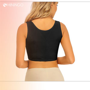 Femmes Sans Manches Push-Up Ascenseur Fermeture Avant Shapewear Top Respirant Posture <span class=keywords><strong>Correcteur</strong></span> Gilet <span class=keywords><strong>Dos</strong></span> Bretelles <span class=keywords><strong>Correcteur</strong></span> De Posture - Product Image 4