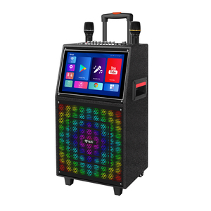 Boîtier de haut-parleur subwoofer haute puissance 10 pouces avec écran machine de karaoké machine de karaoké avec livres de chansons - Product Image 1