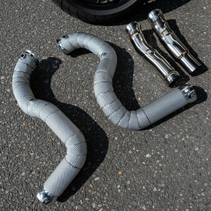 Downpipe en acier inoxydable haute performance pour Mercedes Benz AMG GT GTS GTR C190 R190 - Product Image 3