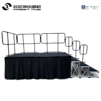 Foreight – scène extérieure professionnelle, plateforme de scène démontable, à vendre