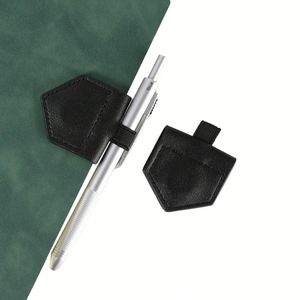 Magnetic With Pen Holder Vegan Pu Leather <b>Bookmarks</b> Gifts for Book Lovers - Product Image 6