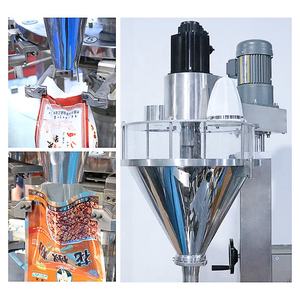 Máquina Envasadora Rotativa de <span class=keywords><strong>Polvo</strong></span> de Cúrcuma y Multani Mitti con Sistema de Llenado por Auger para Bolsas Preformadas con Cierre Zip - Product Image 3