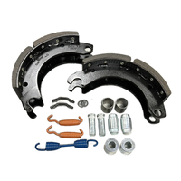 Precio al por Mayor, Nuevo Kit de Zapatas de Freno para Camión KXR de Alta Calidad 4515 para Camión y Remolque FUWA, Material de Hierro y Acero, Tamaño 16.5''x8.7''