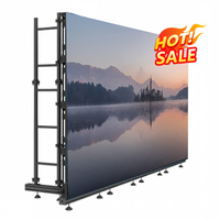 Écran LED intérieur étanche HD P2.6 P2.9 P3.91, panneau mural vidéo LED mobile, location d'écran LED de scène, affichage LED extérieur