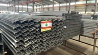 Serie 6000, recubrimiento en polvo, rotura térmica, perfil de aluminio, ventanas, puertas, perfiles de aluminio, ventanas, puerta para Líbano