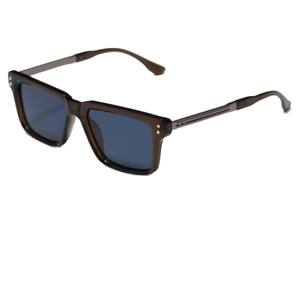 Lunettes de soleil polarisées carrées pour hommes JW-6011P, verres TAC UV400, monture en plastique et métal, noires, protection solaire pour la conduite en extérieur - Product Image 1