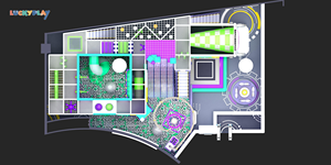 ศูนย์เครื่องเล่นในร่มขนาดเล็กพร้อมชุดอุปกรณ์สนามเด็กเล่นในร่มสำหรับเด็กเล่นในหลุมบอล - Product Image 6