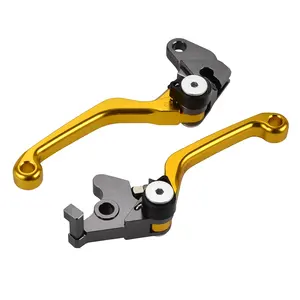 NiceCNC Dirt Bike CNC Leviers d'embrayage de frein à pivot en aluminium pour Suzuki RMX250S 1993 1994 1995