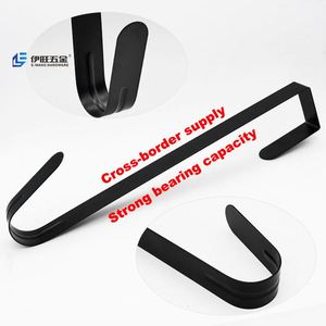 YIWANG Wholesale Christmas Decoration <b>Wreath</b> Hanger Front <b>Door</b> Metal <b>Door</b> Single <b>Hooks</b> - Product Image 1