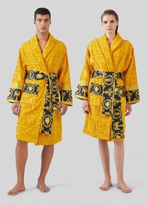 Accappatoio Versa di Lusso in <span class=keywords><strong>Cotone</strong></span> per Uomo e <span class=keywords><strong>Donna</strong></span>, con Elastico in Vita, per Estate e Inverno - Product Image 6