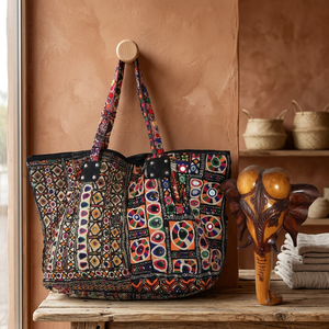 Bolso de mano vintage Gypsy Banjara Bolso de mano Tribal Banjara Bolso de mano - Product Image 3