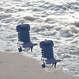 Chaise de plage portable en tissu Oxford, légère, pliable, confortable, couleur personnalisable, vente directe d'usine - Product Image 3