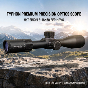 Lunette <span class=keywords><strong>de</strong></span> <span class=keywords><strong>chasse</strong></span> TYPHON 3-18x50 FFP ED Glass Aluminium Alloy, premier plan focal, étanche, antichoc, entièrement multicouche, montage 20 mm - Product Image 1