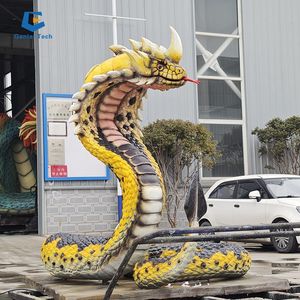 Animatronic Western Dragon mit Flügeln D-RT02 Drachen höhle und Baby Dragon Modell - Product Image 4