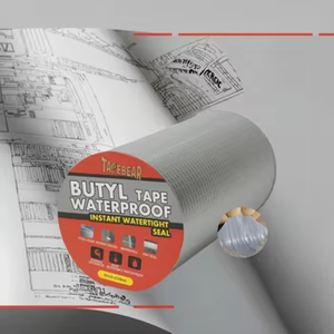 Bande adhésive en butyl imperméable et à étanchéité renforcée, sans fuite, installation facile, à déchirer et coller directement sur les toitures en acier coloré - Product Image 2