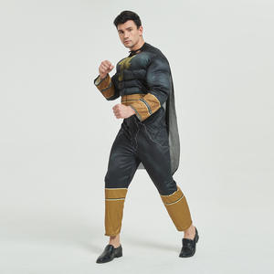 Película adulto superhéroe Cosplay negro músculo <span class=keywords><strong>Adam</strong></span> mono disfraz con tocado Halloween - Product Image 5