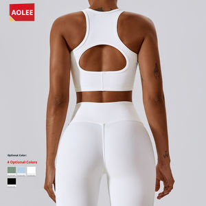 Logotipo personalizado Activewear Mujeres <span class=keywords><strong>Ropa</strong></span> atlética <span class=keywords><strong>Ropa</strong></span> de yoga <span class=keywords><strong>Ropa</strong></span> de entrenamiento Gimnasio <span class=keywords><strong>Fitness</strong></span> Sujetador deportivo para mujeres - Product Image 3
