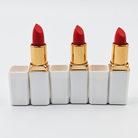 Rouge à lèvres en velours mat multicolore, maquillage imperméable et longue durée avec surface brumeuse qui ne se décolore pas