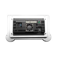 Système de voiture à écran tactile de 10.1 pouces avec double bouton Audio FM Wave Band Bluetooth USB CarPlay Android Contrôle automatique au volant