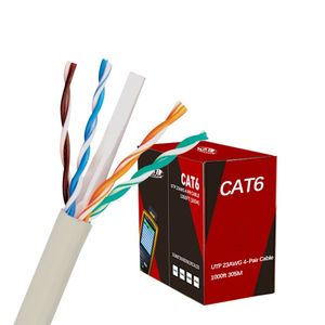 Cáp Mạng Ngoài trời trắng 305m/1000ft <span class=keywords><strong>Cat</strong></span> 6 Ethernet UTP <span class=keywords><strong>FTP</strong></span> SFTP 100m <span class=keywords><strong>Cat</strong></span> <span class=keywords><strong>5e</strong></span> <span class=keywords><strong>Cat</strong></span> 6 cáp thông tin liên lạc - Product Image 1