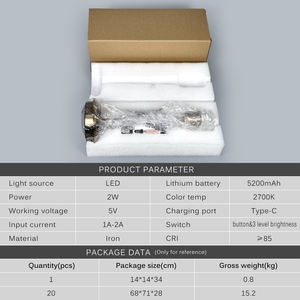 Lampe <span class=keywords><strong>de</strong></span> table moderne en tissu sans fil rechargeable pour décoration <span class=keywords><strong>de</strong></span> mariage abat-jour remplaçable lampe <span class=keywords><strong>de</strong></span> table à led - Product Image 6