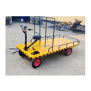 Electric Four-wheeled Flatbed <b>Transport</b> Truck Flatbed/trolley Electric/carriage Cargo Tricycles - Product Image 6