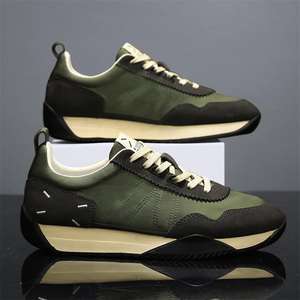 Newly designed men's <b>running</b> shoes with laces, breathable and anti-slip style casual shoes, fashionable and trendy - Product Image 3