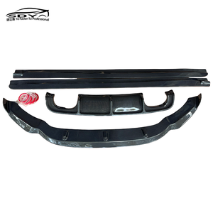 F85 X5M F86 X6M Diffuseur arrière de jupe latérale de lèvre avant en Fiber de carbone de haute qualité pour <span class=keywords><strong>BMW</strong></span> F85 X5M F86 X6M - Product Image 2