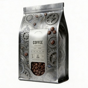 Bolsa con Cierre de Válvula Unidireccional Personalizada de 250g, Impresa en Tamaños de 5kg, 12oz y 25kg para Envasado de Granos de Café, Té, Dulces y Productos Alimenticios - Product Image 2