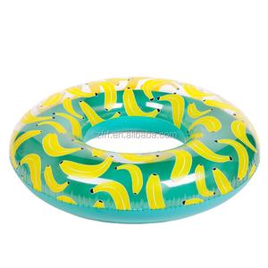 Summer Party Water Play Fun PVC Bananes gonflables Anneau <span class=keywords><strong>de</strong></span> natation Piscine Float Tube - Product Image 1