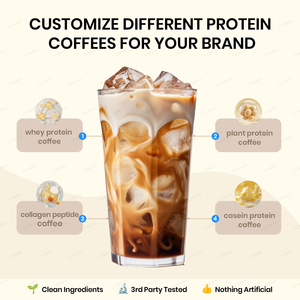 LIFEWORTH Café instantané froid protéiné à emporter pour avant et après l'entraînement - Product Image 2