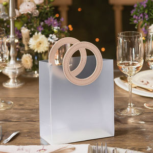 Sac à main en PVC transparent personnalisé sac <span class=keywords><strong>cadeau</strong></span> <span class=keywords><strong>pour</strong></span> <span class=keywords><strong>maman</strong></span> <span class=keywords><strong>pour</strong></span> mariage ou anniversaire - Product Image 2