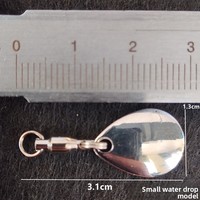 Leurre Vivant Scintillant Type Grenouille VIB avec Feuille Réfléchissante Modifiée Sans Hameçons pour la Pêche à la Truite en Rivière et en Lac – Accessoires de Pêche