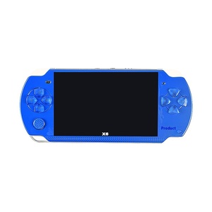 Console de jeu portable X6 4,3 pouces, lecteur MP4 <span class=keywords><strong>MP5</strong></span> avec 8 Go, simulateurs <span class=keywords><strong>PSP</strong></span> réels, 10 000 jeux d'arcade, connectivité Wi-Fi - Product Image 2