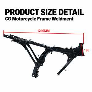 Hochwertige Original OEM Motorrad Rahmenschweißbaugruppe für <span class=keywords><strong>Skygo</strong></span> CG125 150 Ersatz für originale Rahmenbauteile - Product Image 1