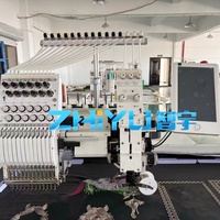 Machine à broder automatique informatisée 1201 pour casquettes/t-shirts, haute efficacité 1000 tr/min, usage domestique, fabriquée par un professionnel