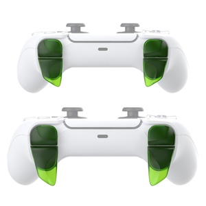 ชุดอุปกรณ์ปรับปรุงเกม Clear Green Blade 2 คู่ ปุ่มปรับระดับไหล่ ตัวต่อขยายกันชน ตัวต่อขยายทริกเกอร์ สำหรับคอนโทรลเลอร์ Ps5 - Product Image 6