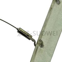 Câble en acier pour suspension de lampes LED, gestion des câbles et accessoires, kit de suspension de lampe
