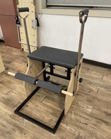2024 Yoga studio Wunda Poignées 4 Ressorts Stable Blanc Bois D'érable Yoga Pilates Combo Chaise à vendre