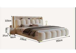 Crema <span class=keywords><strong>letto</strong></span> matrimoniale <span class=keywords><strong>con</strong></span> plateau imbottito <span class=keywords><strong>letto</strong></span> <span class=keywords><strong>con</strong></span> ripostiglio <span class=keywords><strong>sotto</strong></span> per camera d'albergo stile italiano <span class=keywords><strong>letto</strong></span> di lusso - Product Image 5