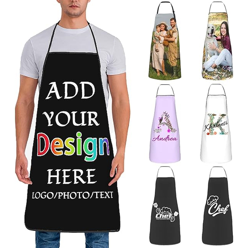 Durable Custom Logo Canvas Fabric Aprons