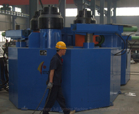 Machine de pliage hydraulique à trois rouleaux W24S - 500 personnalisée pour la fabrication de profilés métalliques