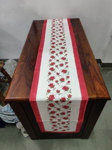 Alfombras de algodón grueso estampadas a mano con efecto slub. Tamaño 13x80 pulgadas. Cantidad mínima de pedido: 30 piezas por diseño por color para personalización - Product Image 1