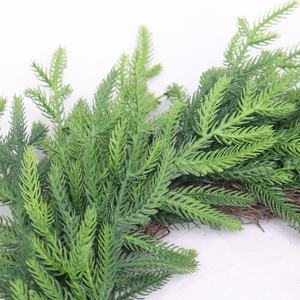<span class=keywords><strong>Araucaria</strong></span> de 50cm de alta calidad, flores artificiales preservadas, coronas navideñas decorativas de China, venta al por mayor, Navidad decorativa - Product Image 3