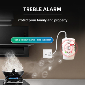 Alarme de vazamento de gás combustível cozinha cozinha detector gás lpg casa detector vazamento gás - Product Image 2