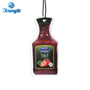 معطر هواء معلق ورقي الشكل حسب الطلب ، عصير برتقال ، عصير مانجو - Product Image 4