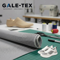 SLH029 Tissu composite en mousse PU imperméable pour chaussures d'extérieur, matériau pour chaussures de randonnée, tissu en éponge composite